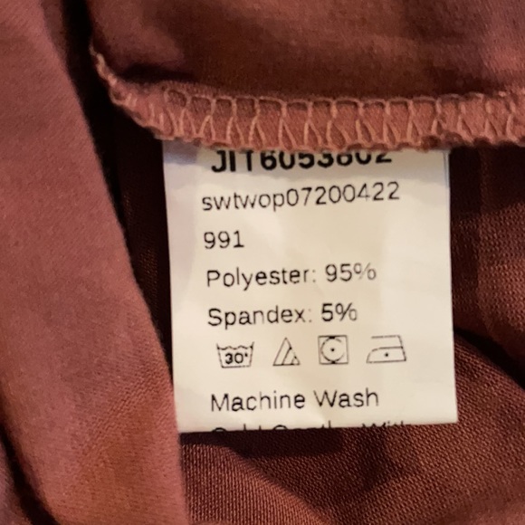 🌼Shein mock neck crop top size M - Picture 4 of 7